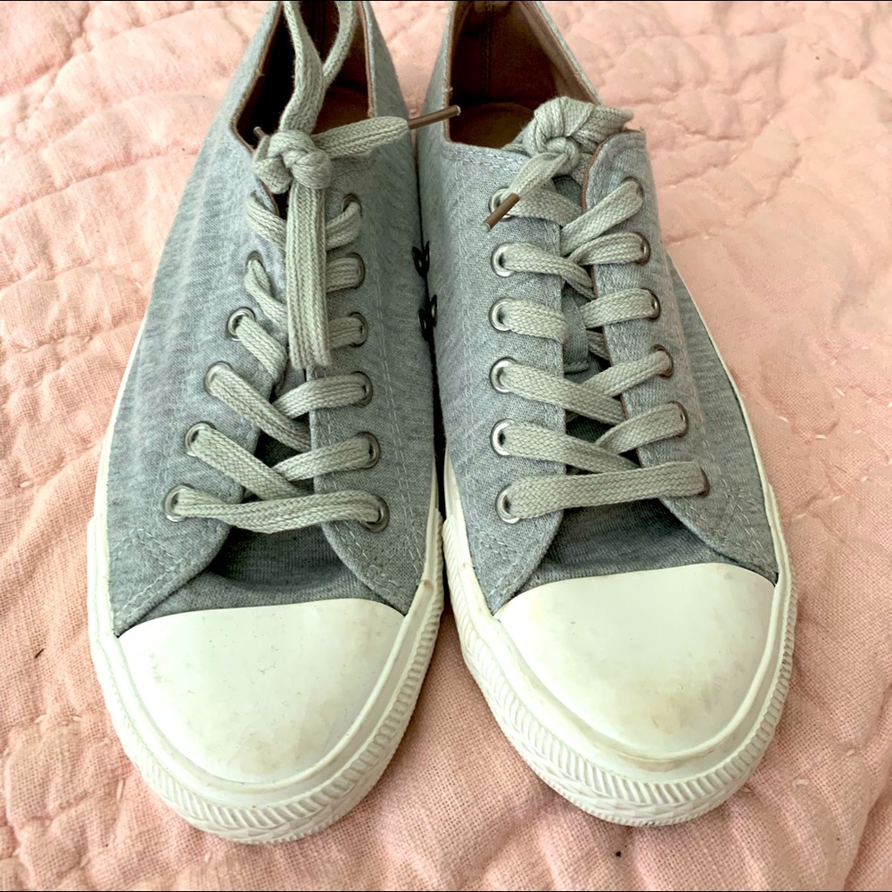 LOFT Gray sneakers. Barely worn size 10